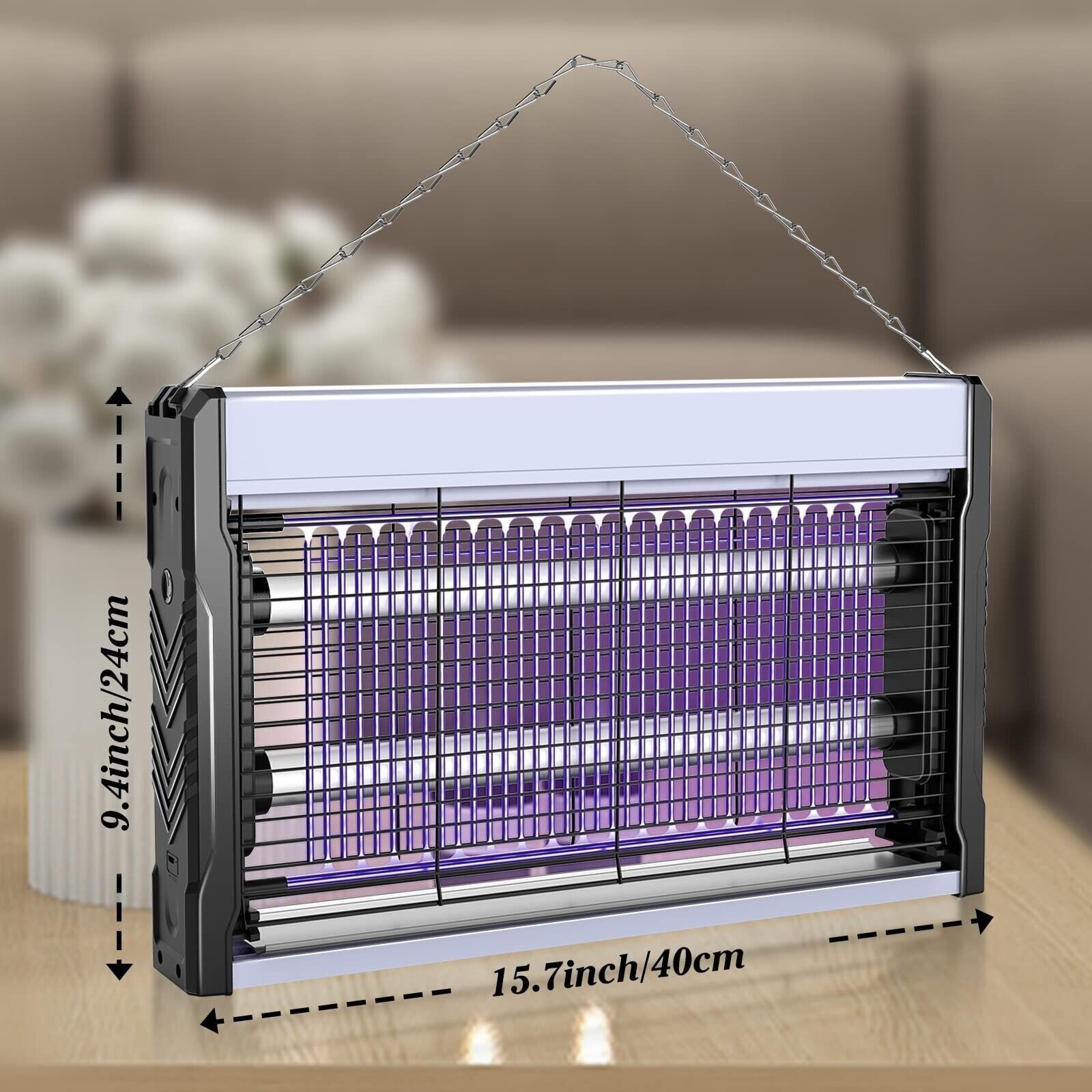 Bug Zapper 3200V Electronic Mosquito Zapper for Outdoor/ Indoor Waterproof New