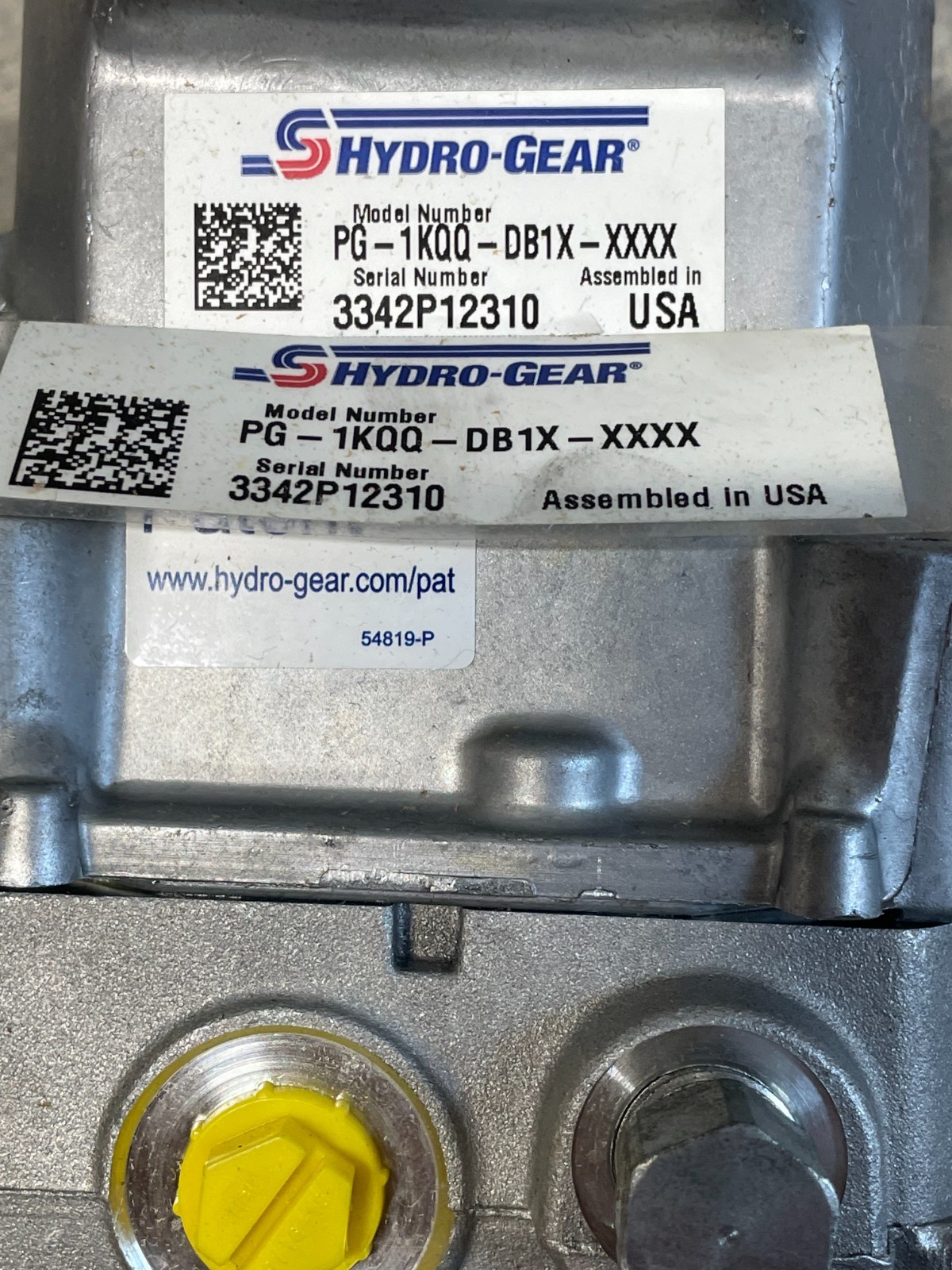 Genuine OEM Hydro-Gear PUMP VARIABLE 10CC Part# PG-1KQQ-DB1X-XXXX