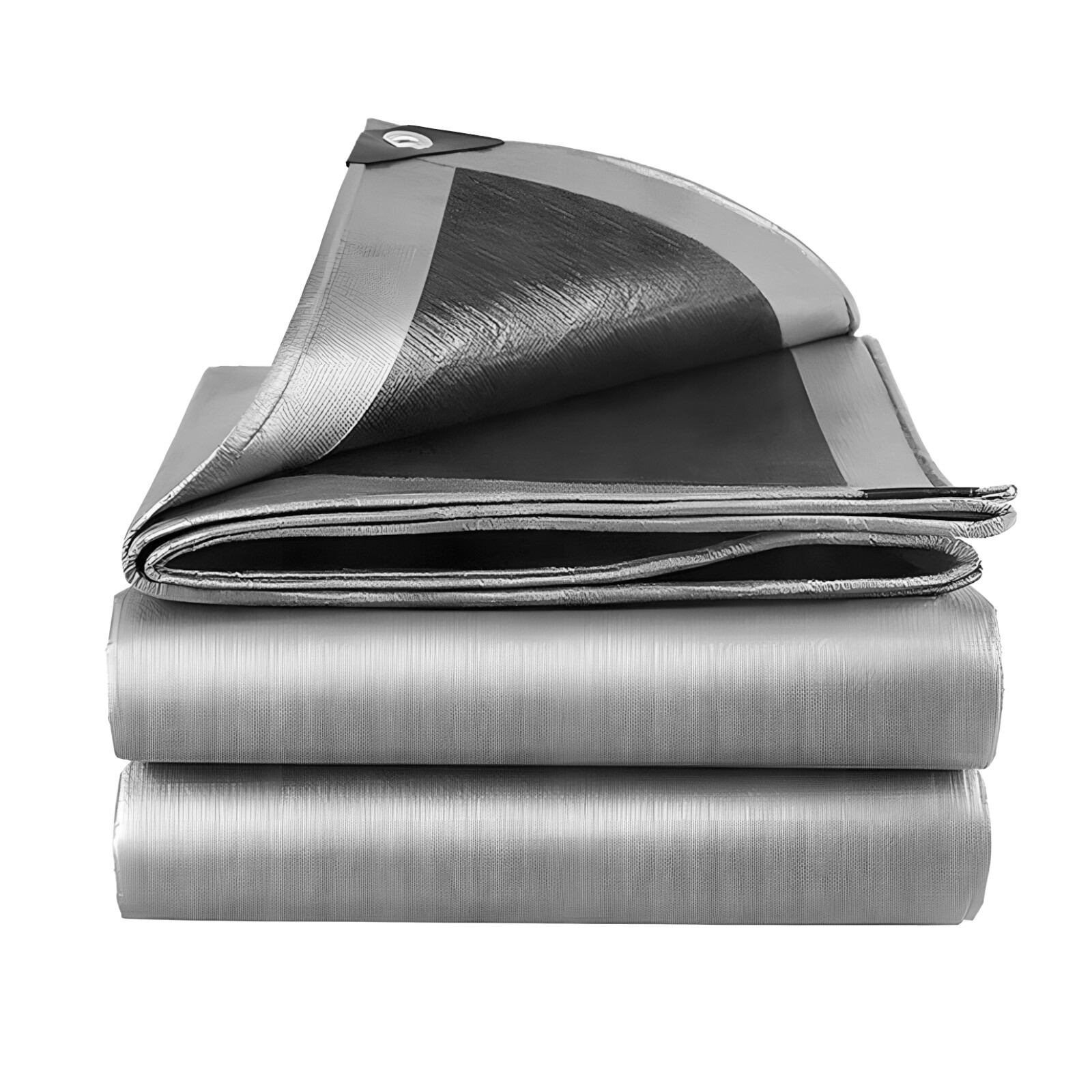 Super Heavy Duty Poly Tarp 18 Mil Waterproof Tarpaulin for Roof, Patio, Boat