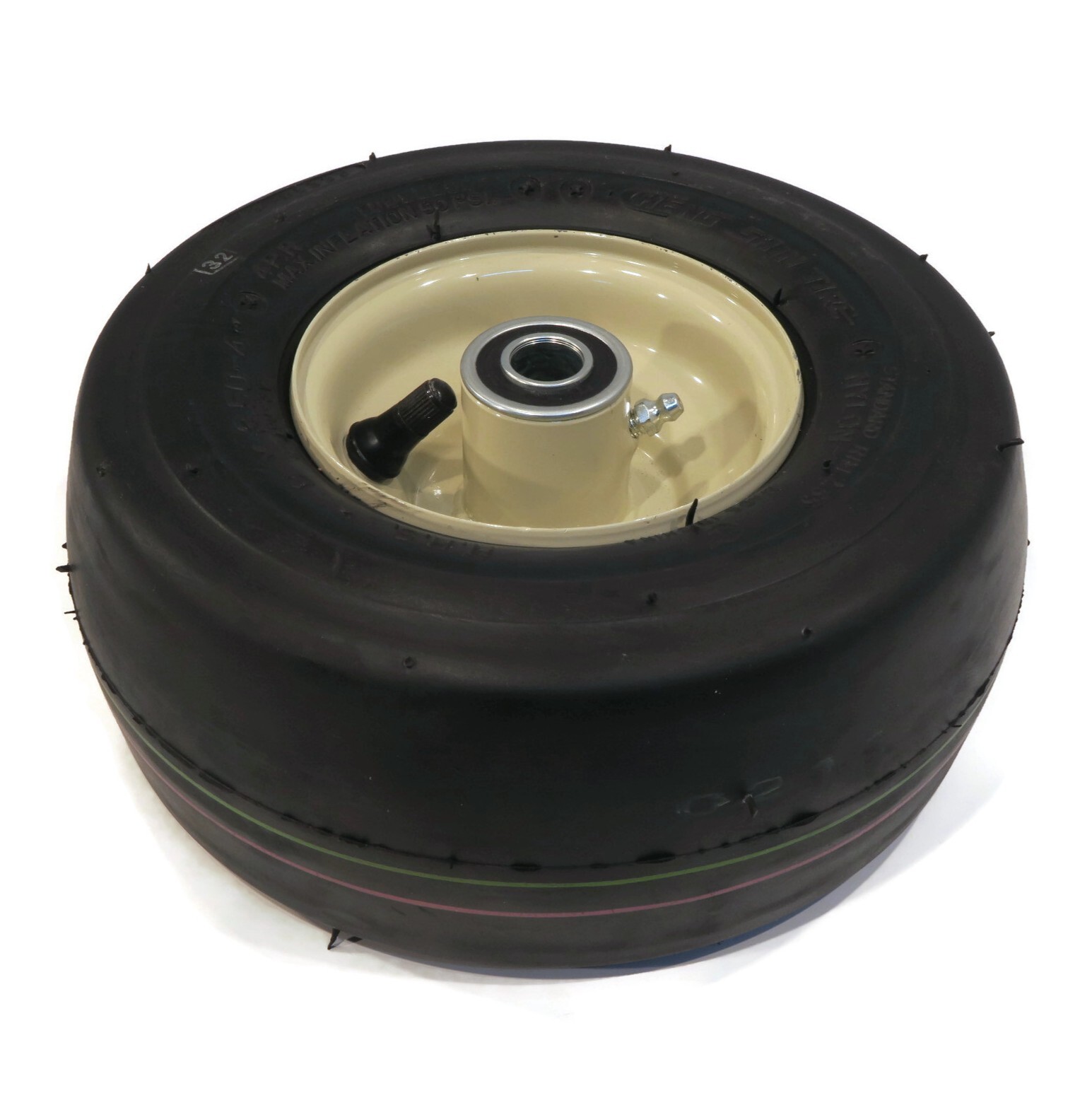 Caster Wheel Assembly 9X350X4 for Grasshopper Mower Deck 2144, 6144, 6152, 6161