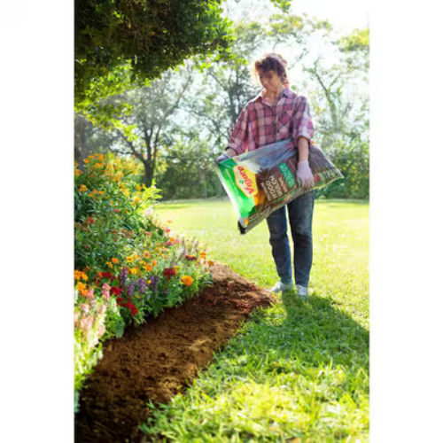2 Cu. Ft. Premium Brown Wood Shredded Bagged Mulch