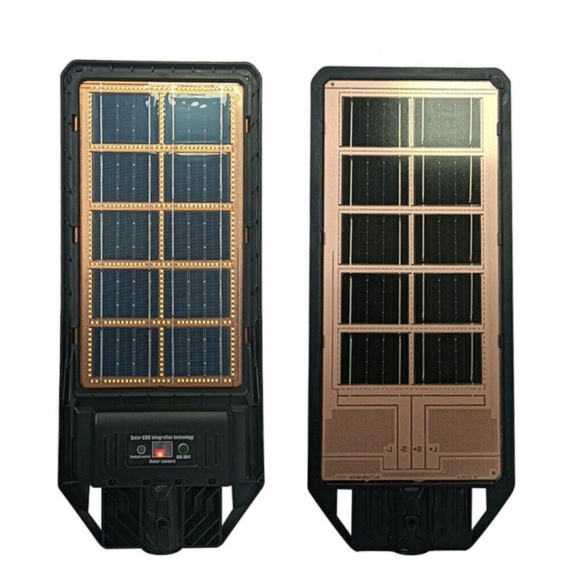 Commercial 99000000LM LED Outdoor Dusk to Dawn Solar Street Light Road Area Lamp