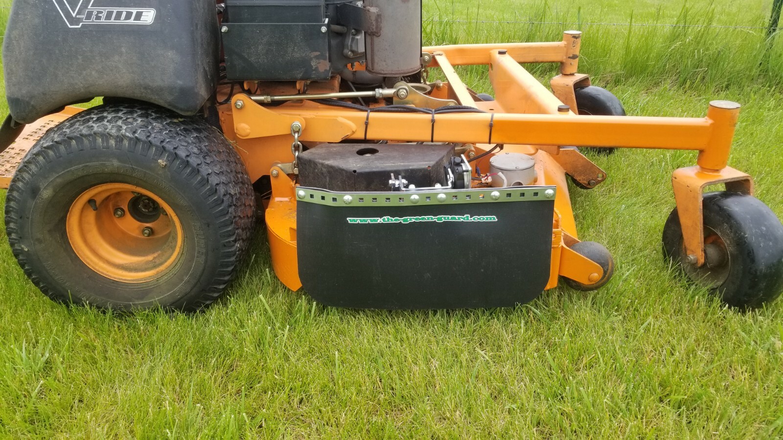 ‘The Green Guard’ – Motorized Chute Blocker (w/ Rubber Guard)