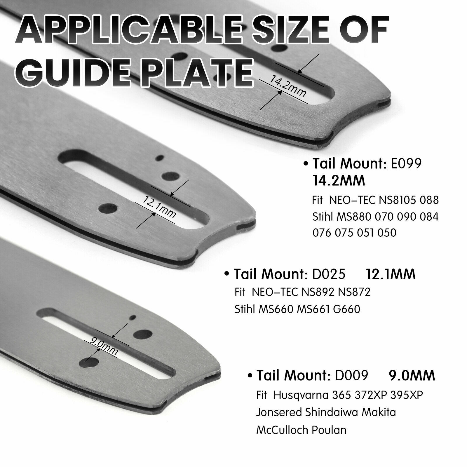 24″ Chainsaw Guide Bar 3/8” 0.058″ 84DL Chain For Husqvarna 365 372 390 394 395