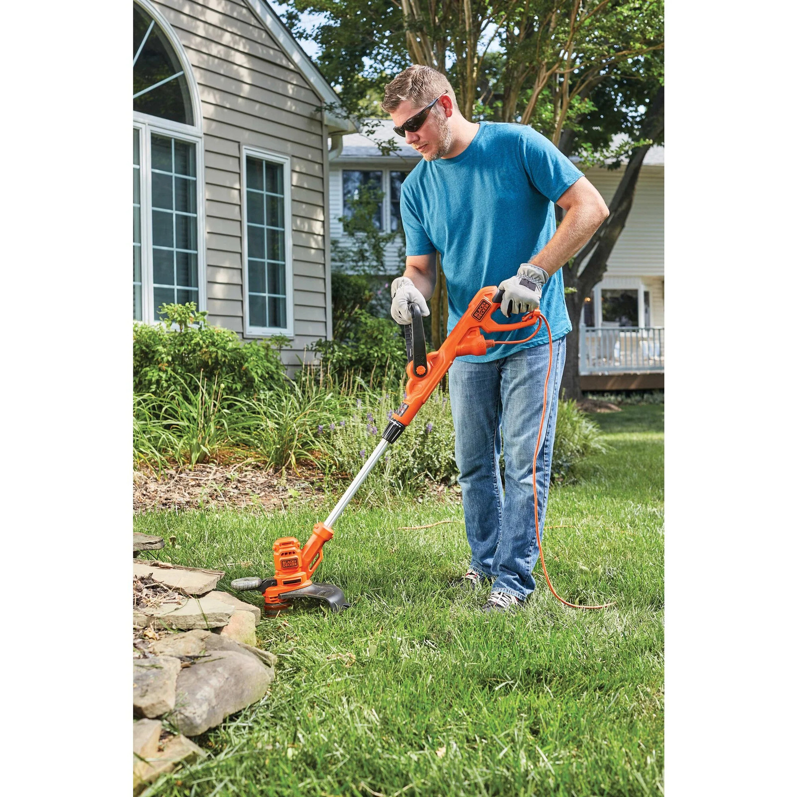 BLACK+DECKER String Trimmer With Auto Feed, Electric, 6.5-Amp,14-Inch – BESTA510