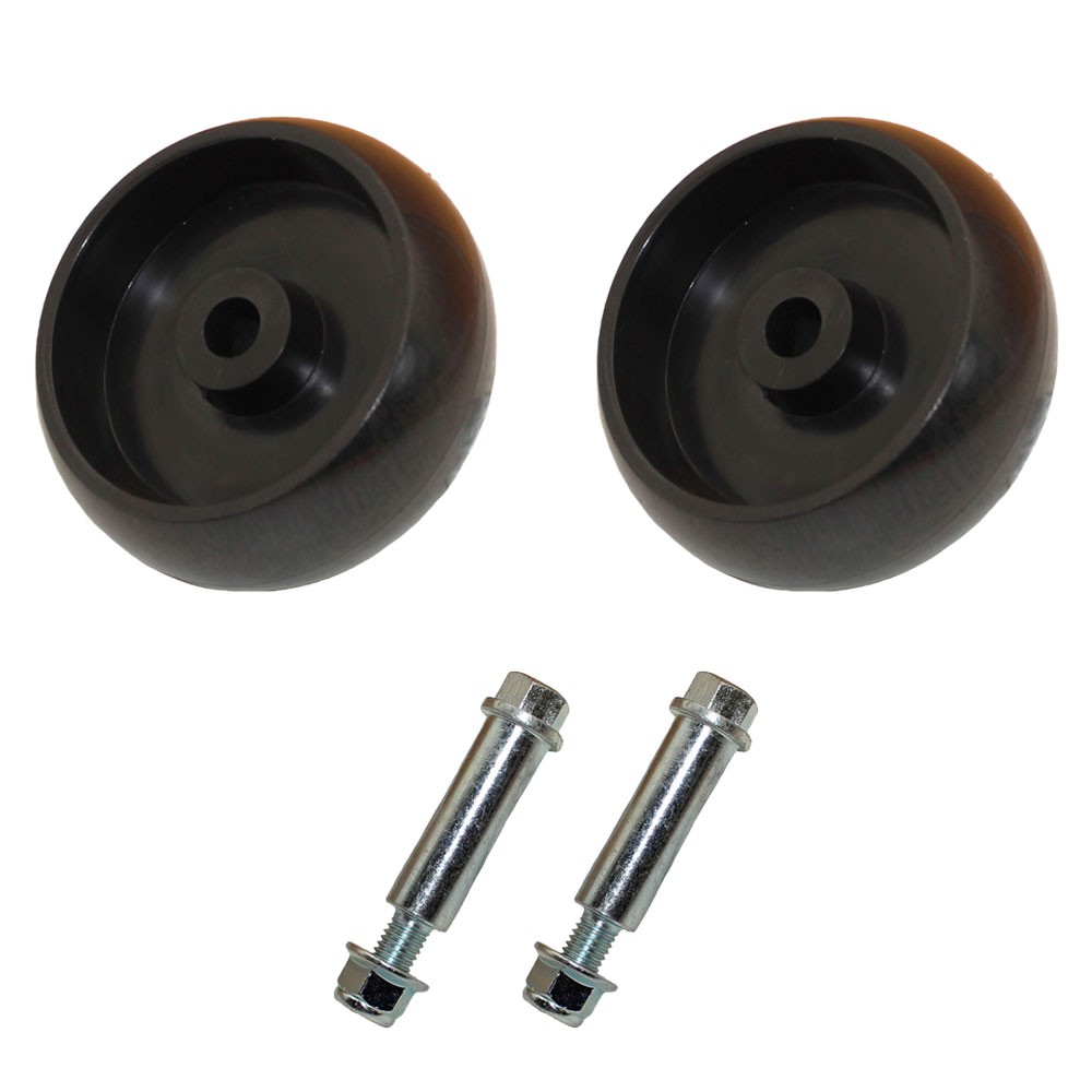Two (2) New Aftermarket Replacement Deck Wheels W/ Bolts & Nuts Fits John Deere