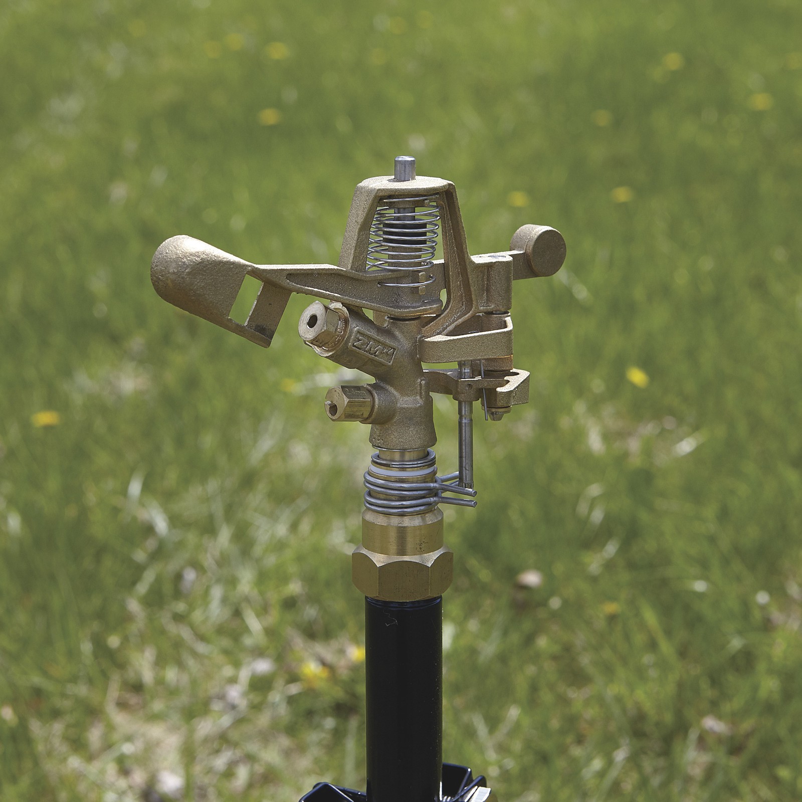 Strongway Sprinkler 3/4in. Head with 2 Nozzles, up to 10 GPM, 100ft. Dia., 7800
