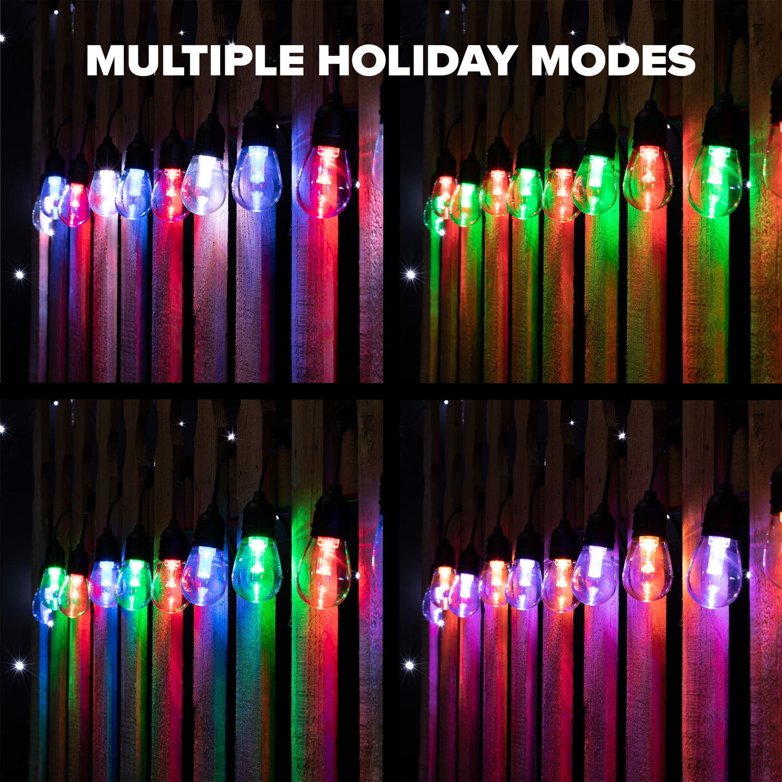 24 Foot Multi-Color Chasing String Light Indoor Outdoor Party Holiday Decoration