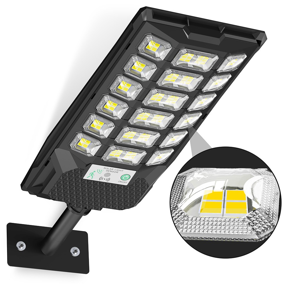 2 Pack Commercial 1000000LM LED Dusk to Dawn Solar Street Light Road Area Lamp