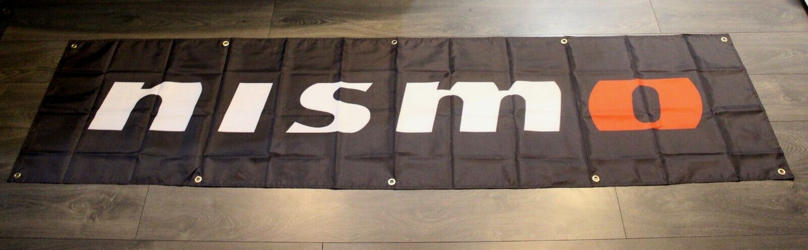 Nismo Motorsports Banner Flag Big 2×8 feet Speed Shop Mechanic Garage Racing
