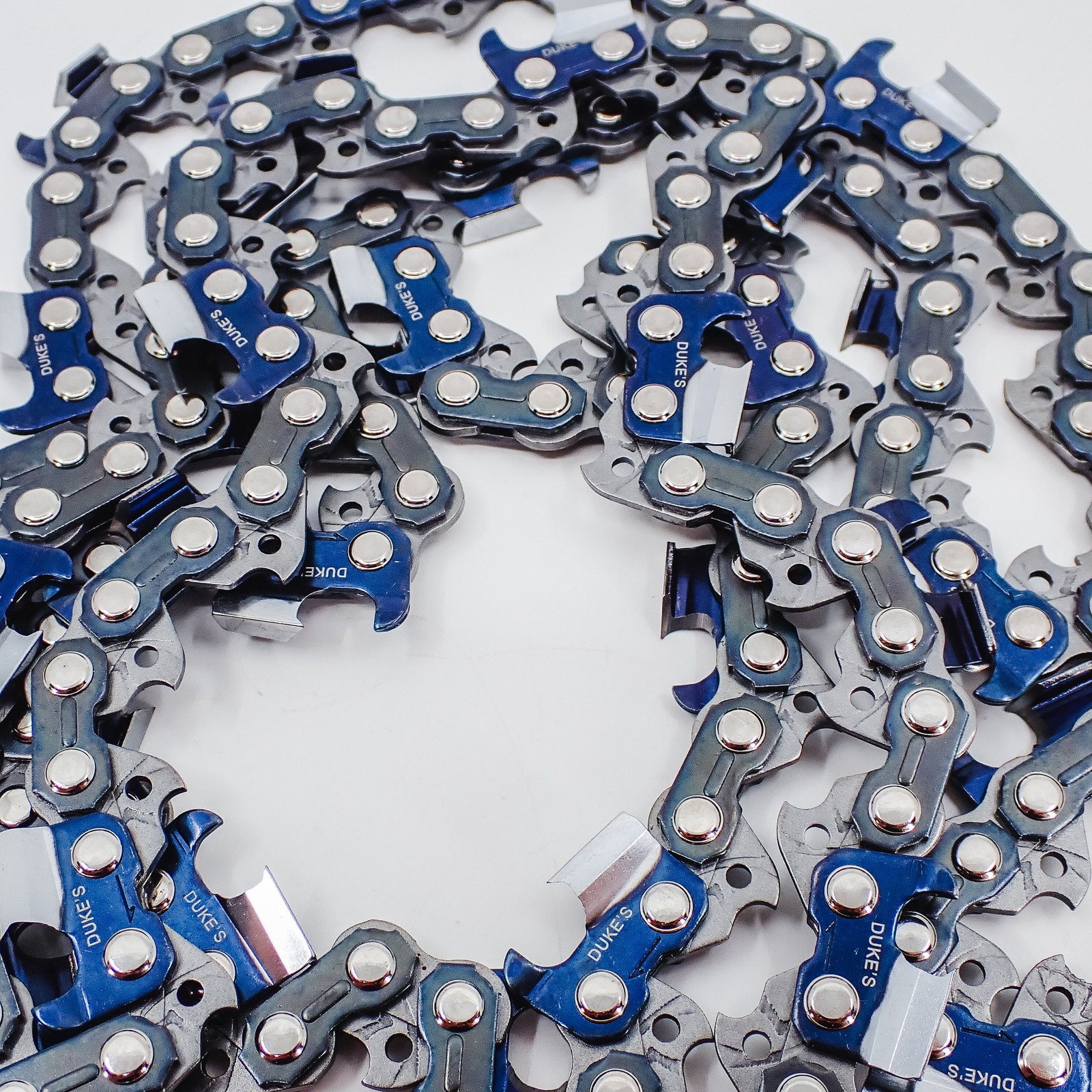 THE DUKE’S PROFESSIONAL HARD CHROME 3-PACK FULL-CHISEL CHAINSAW CHAIN