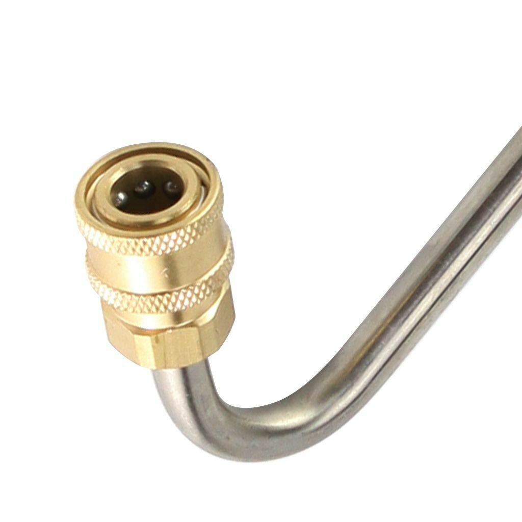 High Pressure Rod Washer Extension Gutter Rod Cleaner Wand Attachment Accessory