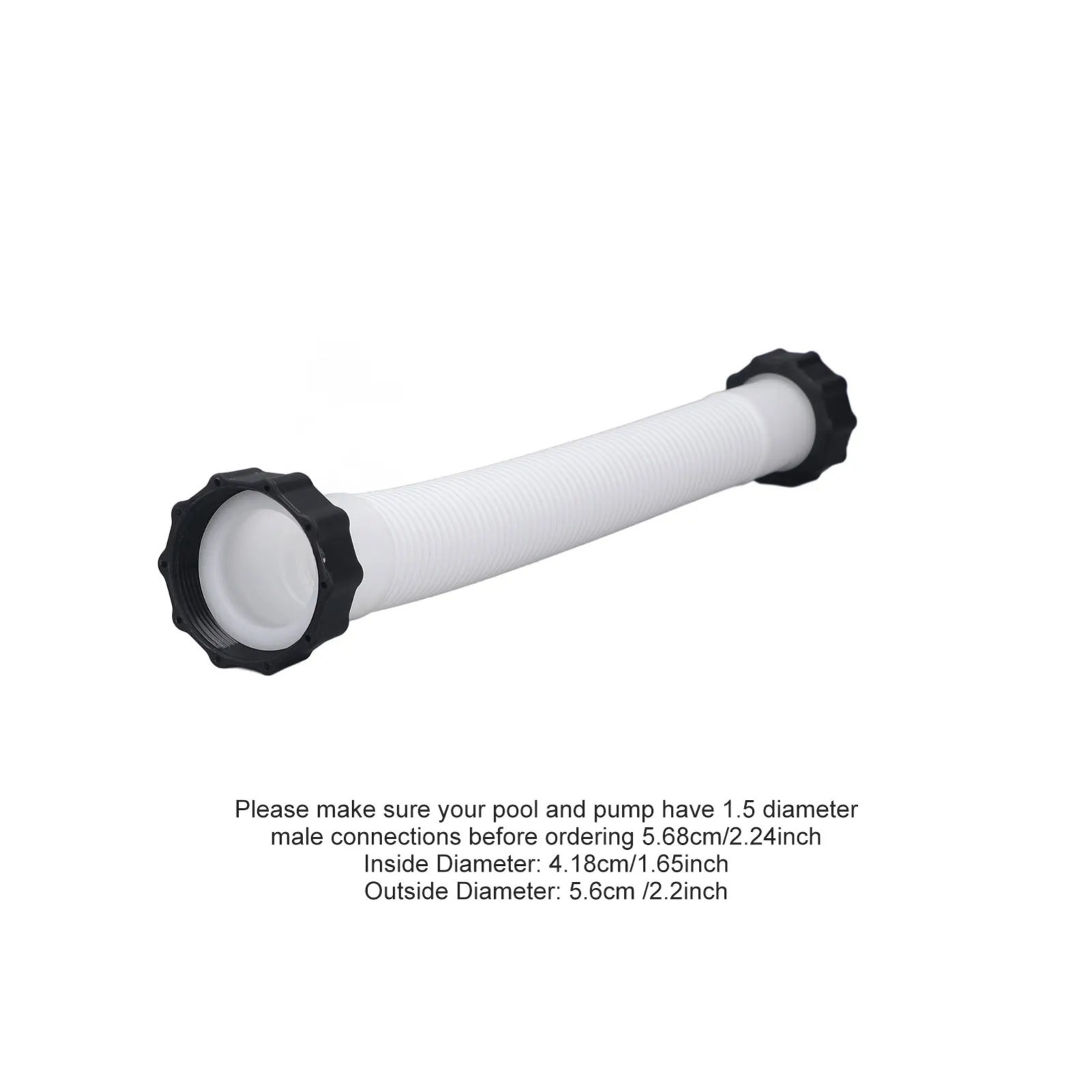 1PC Intex 1-1/2 inch Accessory Hose Above Ground Pool Pump Replacement 1.5″