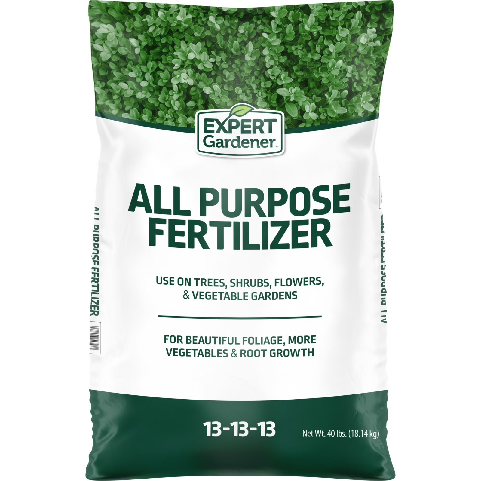 2 Pack Expert Gardener All Purpose Plant Food Fertilizer 13-13-13 Formula 40 lb