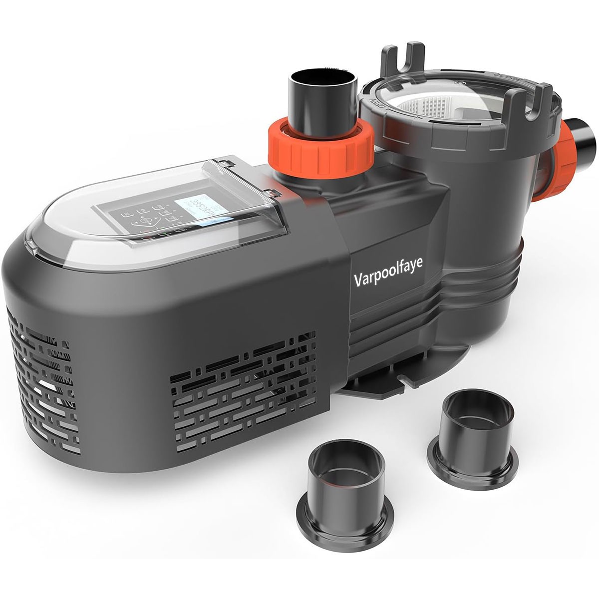 Variable Speed Pool Pump 1.8HP In/Above Ground w/ Motor Strainer Filter Basket
