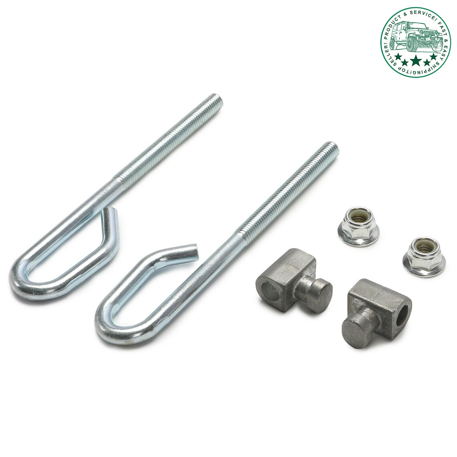 2 Deck Lift Bolt Nut Trunnion For John Deere L120 L130 LA100 LA105 LA110 LA115