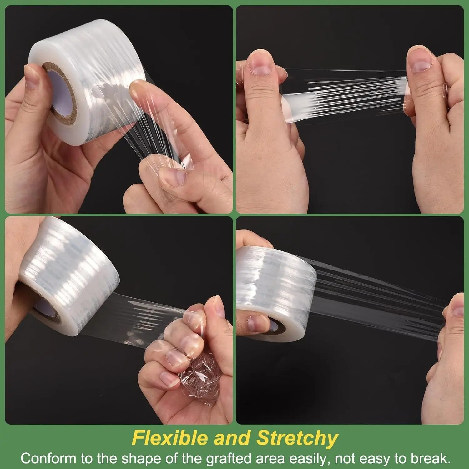 2cm Biodegradable Grafting Tape Plant Bind Belt Gardening Graft Film Eco-Friendl