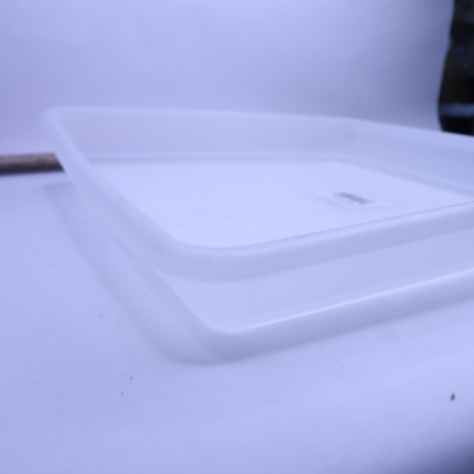 Vigoro 11 in. Square Heavy-Duty Plastic Planter Saucer (11 in. L x 11 in. W)