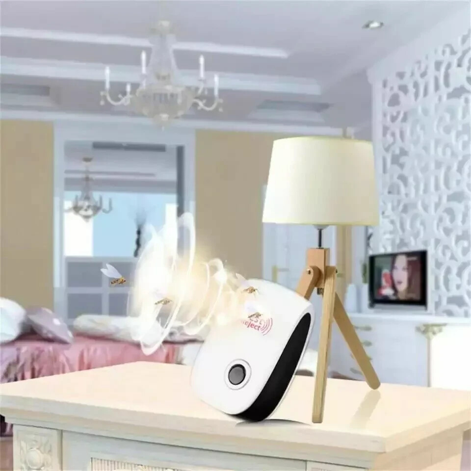 Ultrasonic Pest Insect Rodent Repeller Electronic Plug-In Mice Rat Cockroach Bug