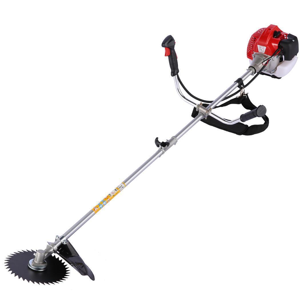 58CC Gas String Trimmer 2-Cycle Brush Cutter Straight Shaft Weed Grass Eater✅