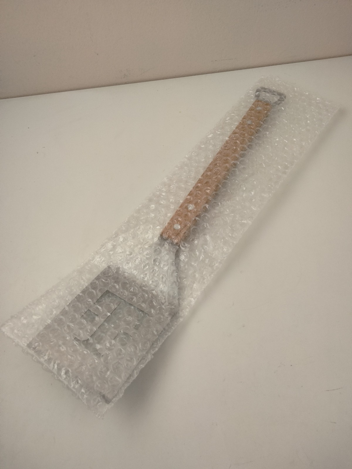 Grill Spatula with Bottle Opener, T-Mobile® Branded Swag, Steel w/ Wooden Handle
