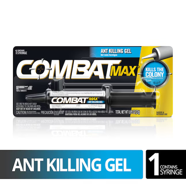 Combat Max Indoor/Outdoor Ant Killing Bait Gel 0.95 -oz Ready to use Ant killer