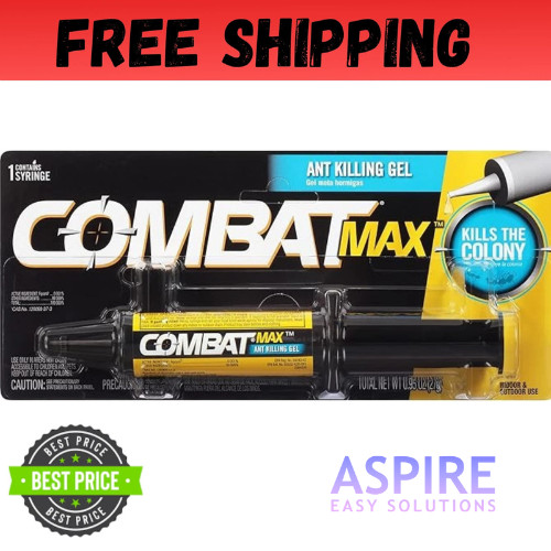 Combat Indoor and Outdoor Ant Killing Gel, 27 Gram USA Free Shipping