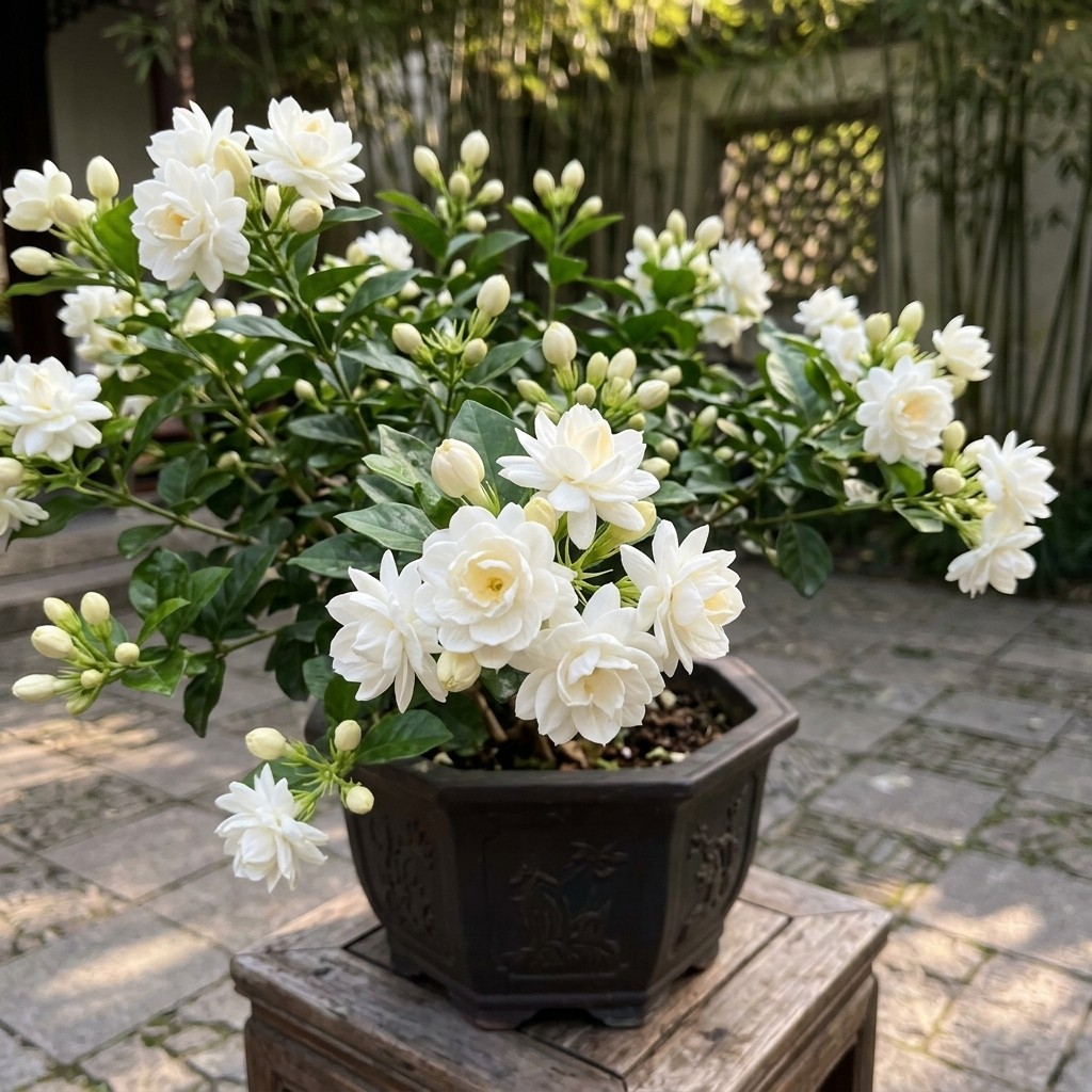 Jasmine Flower Seeds 100pcs Decorative Scented Plant for Balcony Yard Garden