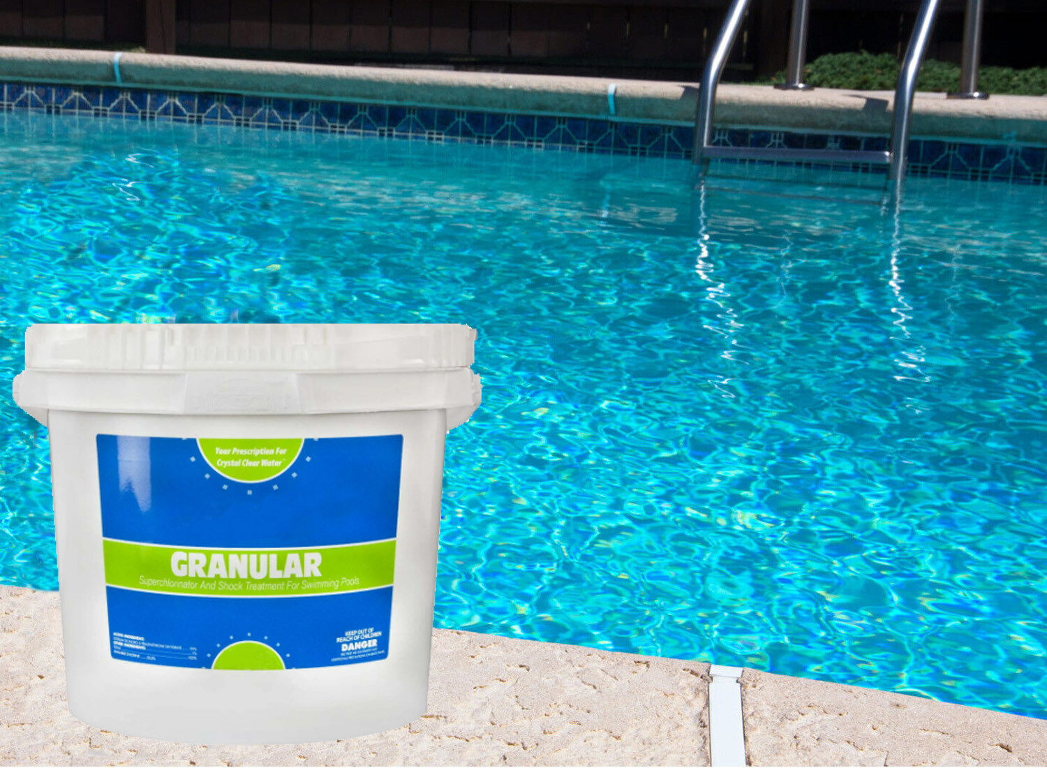 99.3% Sodium Di-Chlor Granular Swimming Pool & Spa Chlorine – (Various Kits)