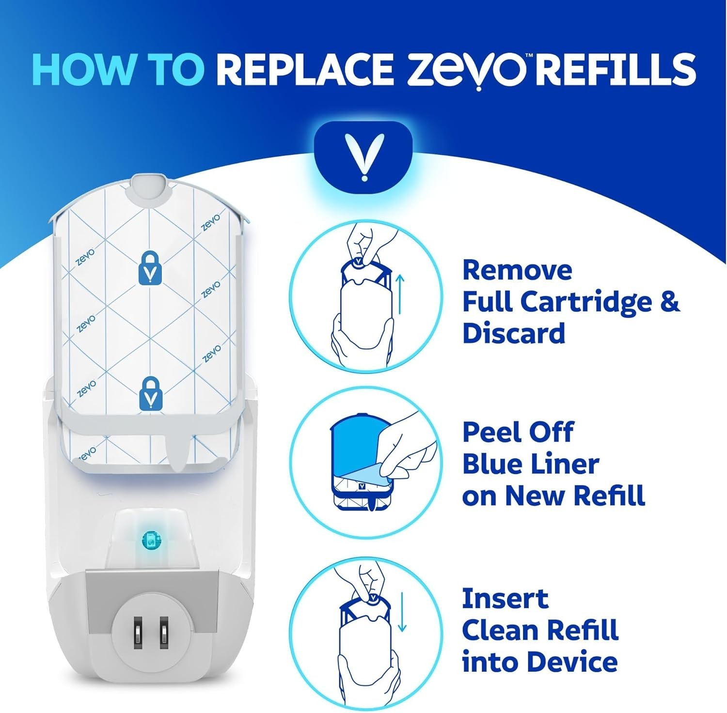 Easy-Use Insect Trap Refills – Fit Standard & MAX Fly Traps (6 Cartridges)