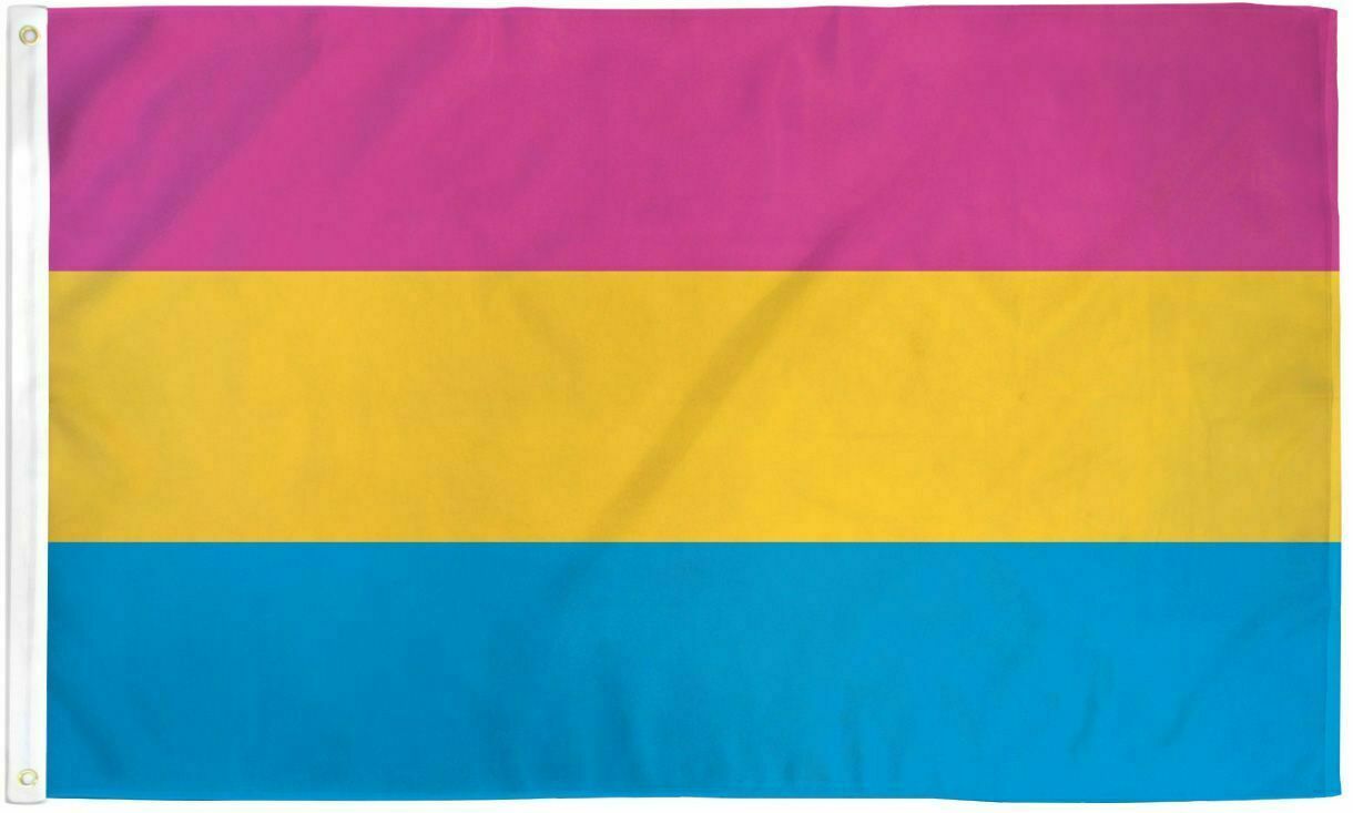 Pansexual Flag 2x3ft LGBTQIA Pan Pride Pansexual Pride Flag 2′ x 3′ Pan Flag