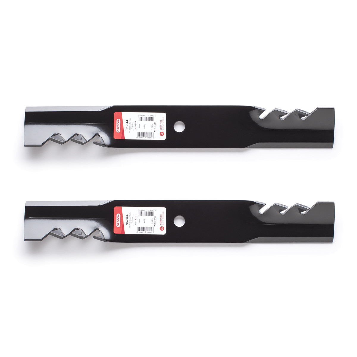 36″ Mulching Blades for Wright Stander Velke Series WV/WVG, Oregon 96-344 (2)