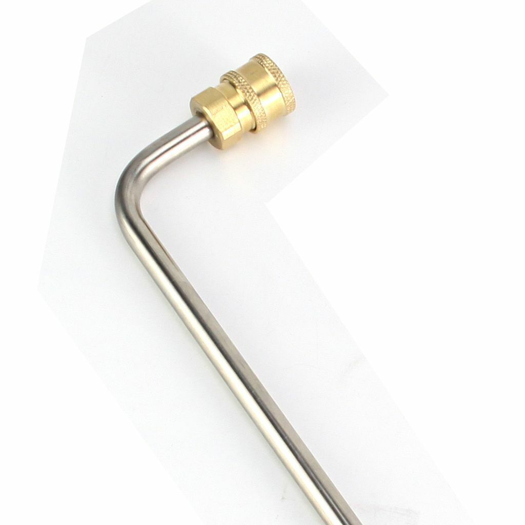 High Pressure Rod Washer Extension Gutter Rod Cleaner Wand Attachment Accessory
