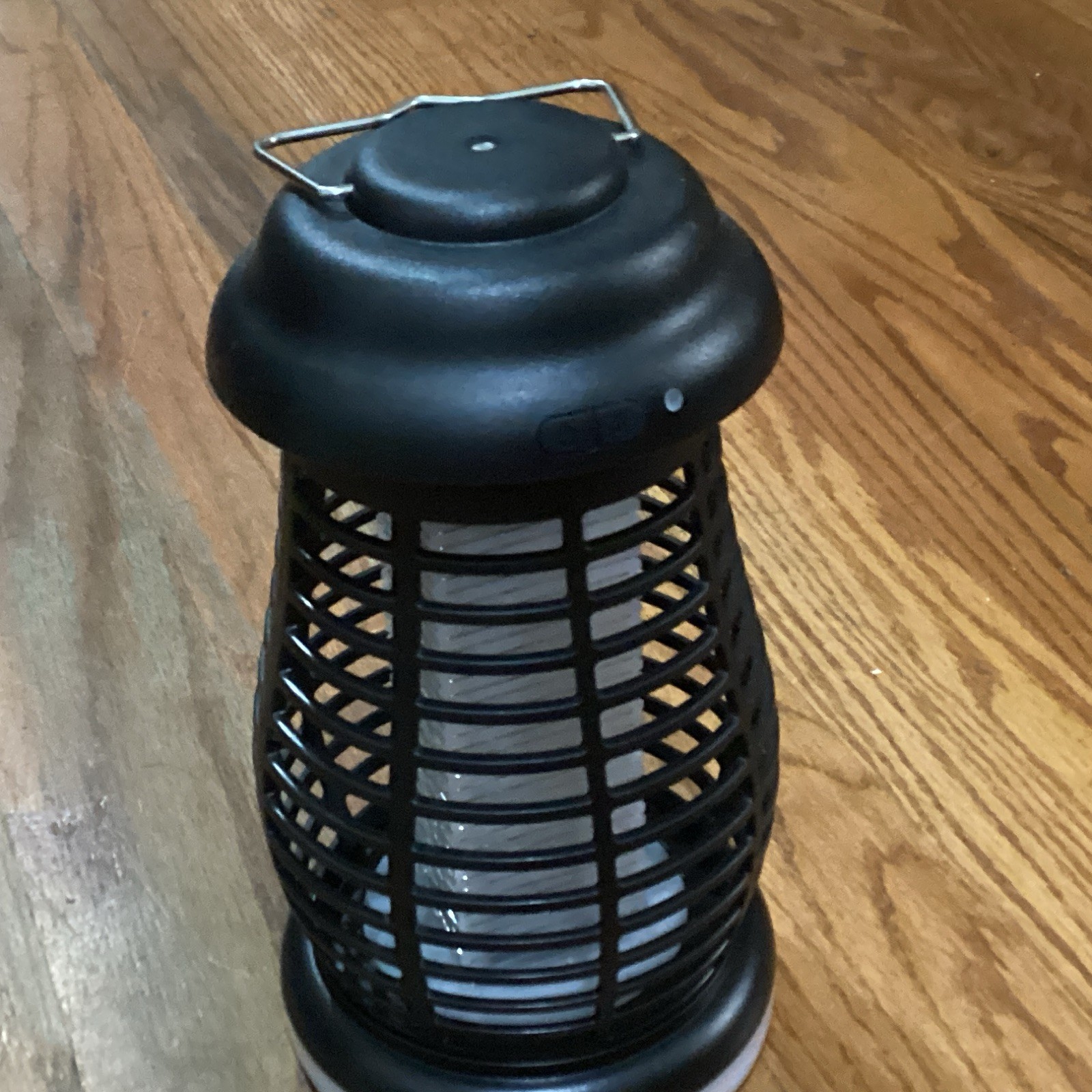 Bug Zapper LED Light USB-Powered Insect Zapper Lantern Lamp, Black, 1 Pack