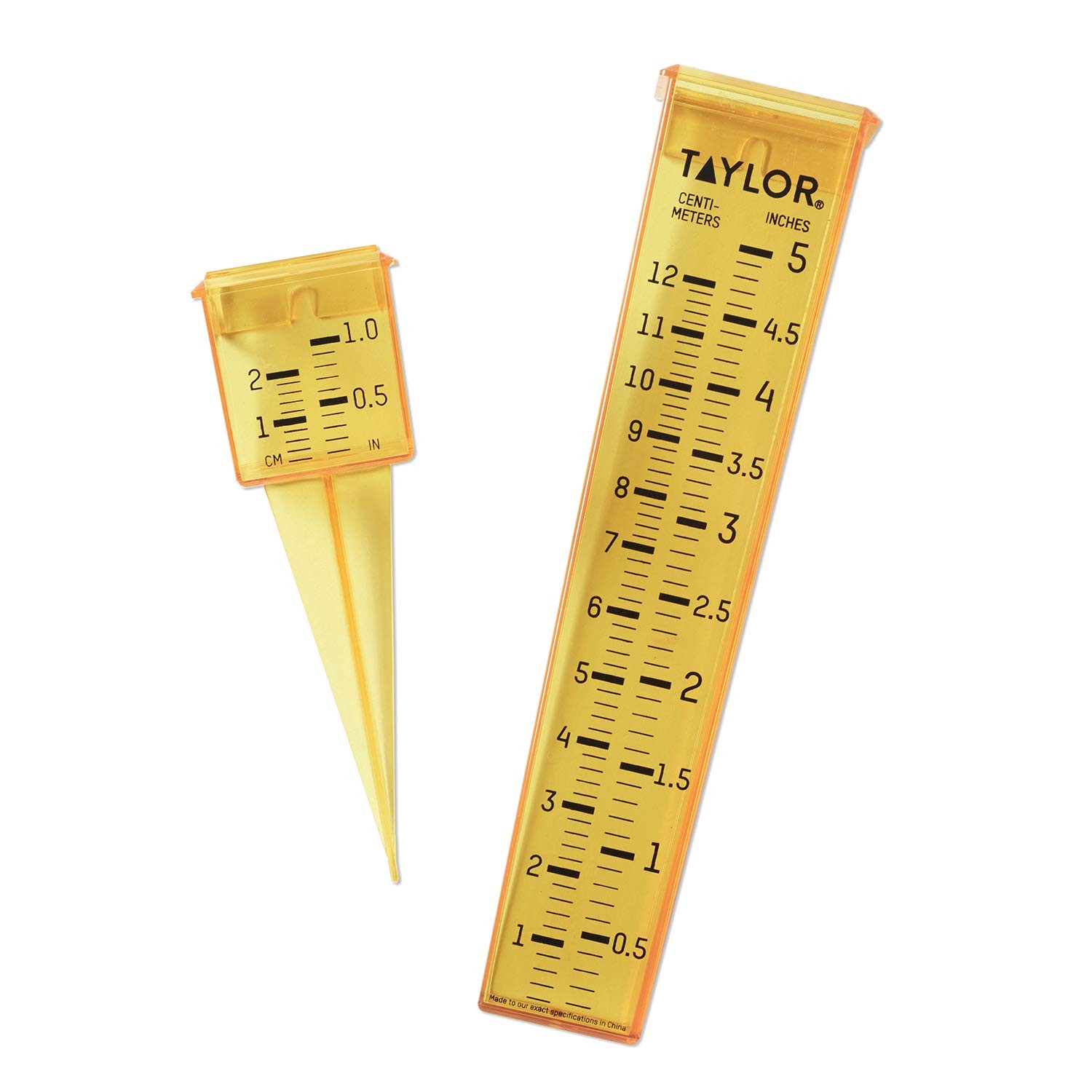 2715 2-in-1 Rain Gauge and Sprinkler Gauge, Measure and Monitor Precipitation
