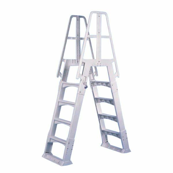 Vinyl Works Slide Lock A-Frame Ladder