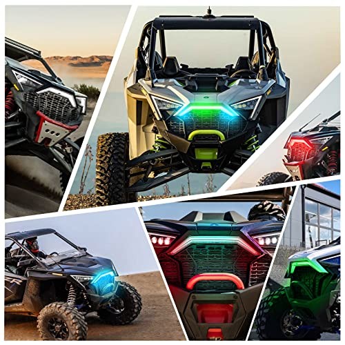 With Chasing Color,Remote&Bluetooth Control LED RZR PRO Front Accent Light