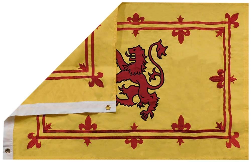 HEAVY COTTON 2 FEET X 3 FEET SCOTLAND LION RAMPANT FLAG – ROYAL FLAG OF SCOTLAND