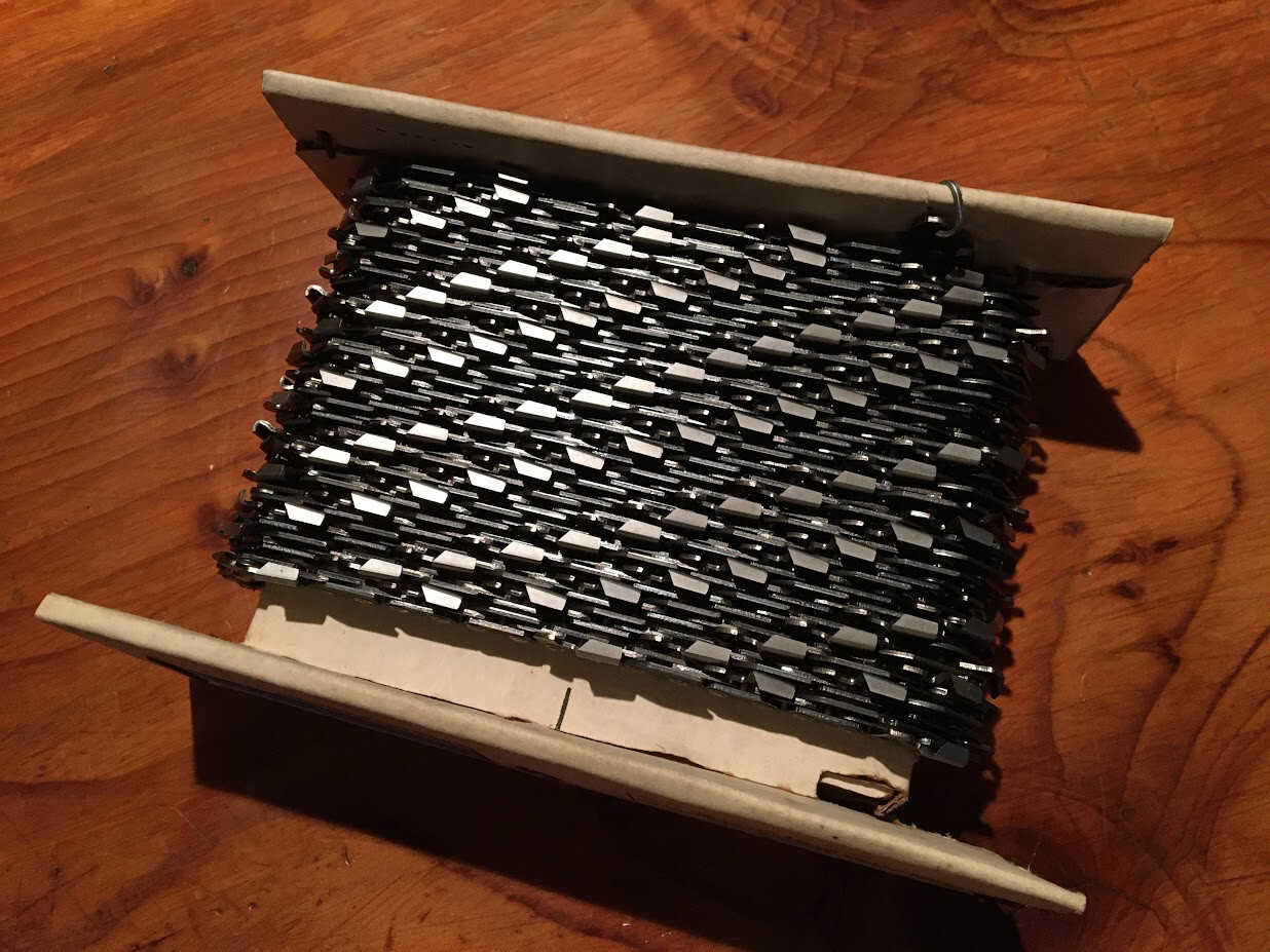Vintage RARE NOS Poulan Branded Chainsaw Chain Loop 3/8 .050 25′ Roll–FREE SHIP