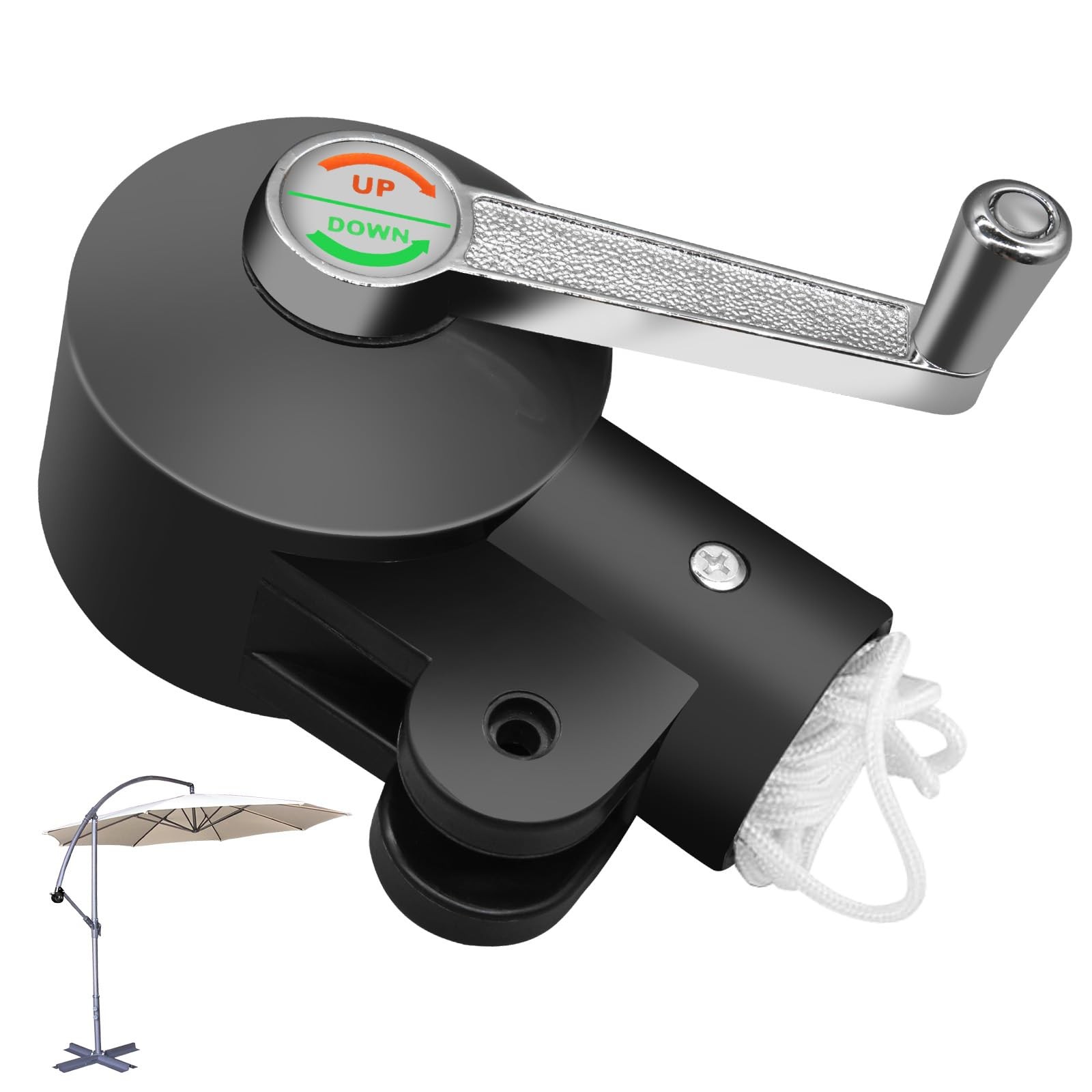Umbrella Parts – Cantilever Stand 1.8*4.3cm/0.71*1.69in, Black