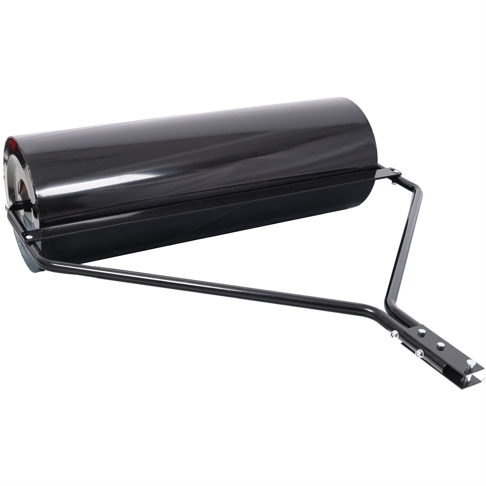 Iron Lawn Roller 26Gal / 220lbs 40″ Width Tow Behind Poly Lawn Roller with Plug
