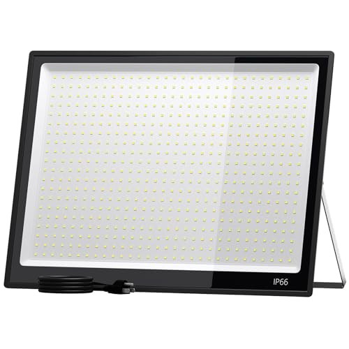 XXBSAZ 500W LED Flood Light 75000LM, Commercial Outdoor Stadium 500.0 Watts