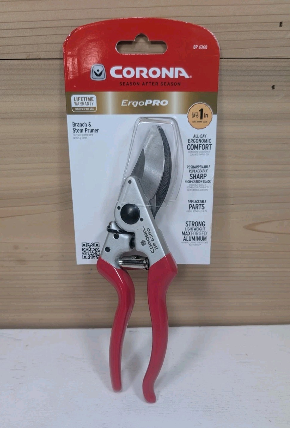 Bypass Hand Prune 2.625 in. Angled High Carbon Steel Blade**FREE SHPIPING**
