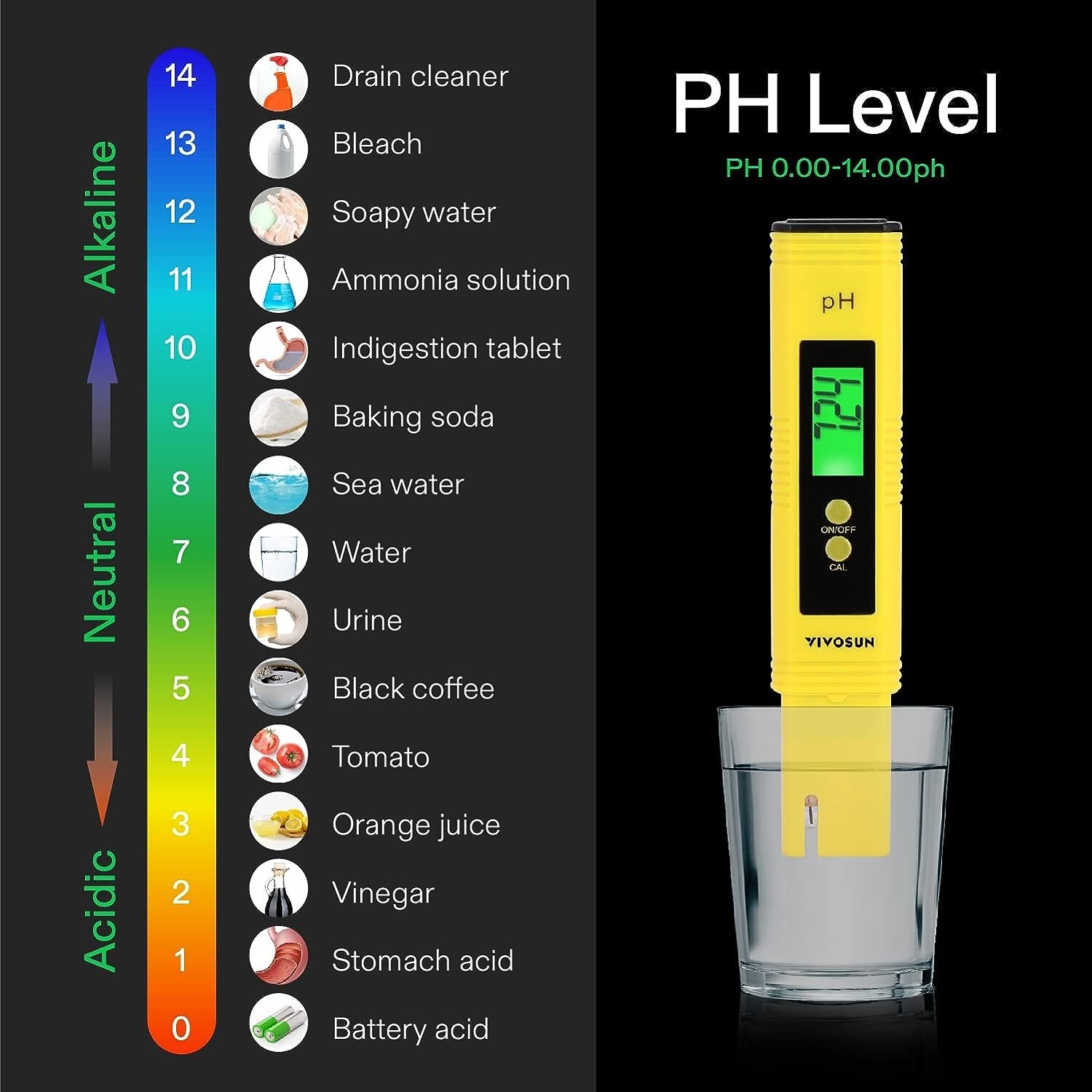 pH and TDS Meter Combo