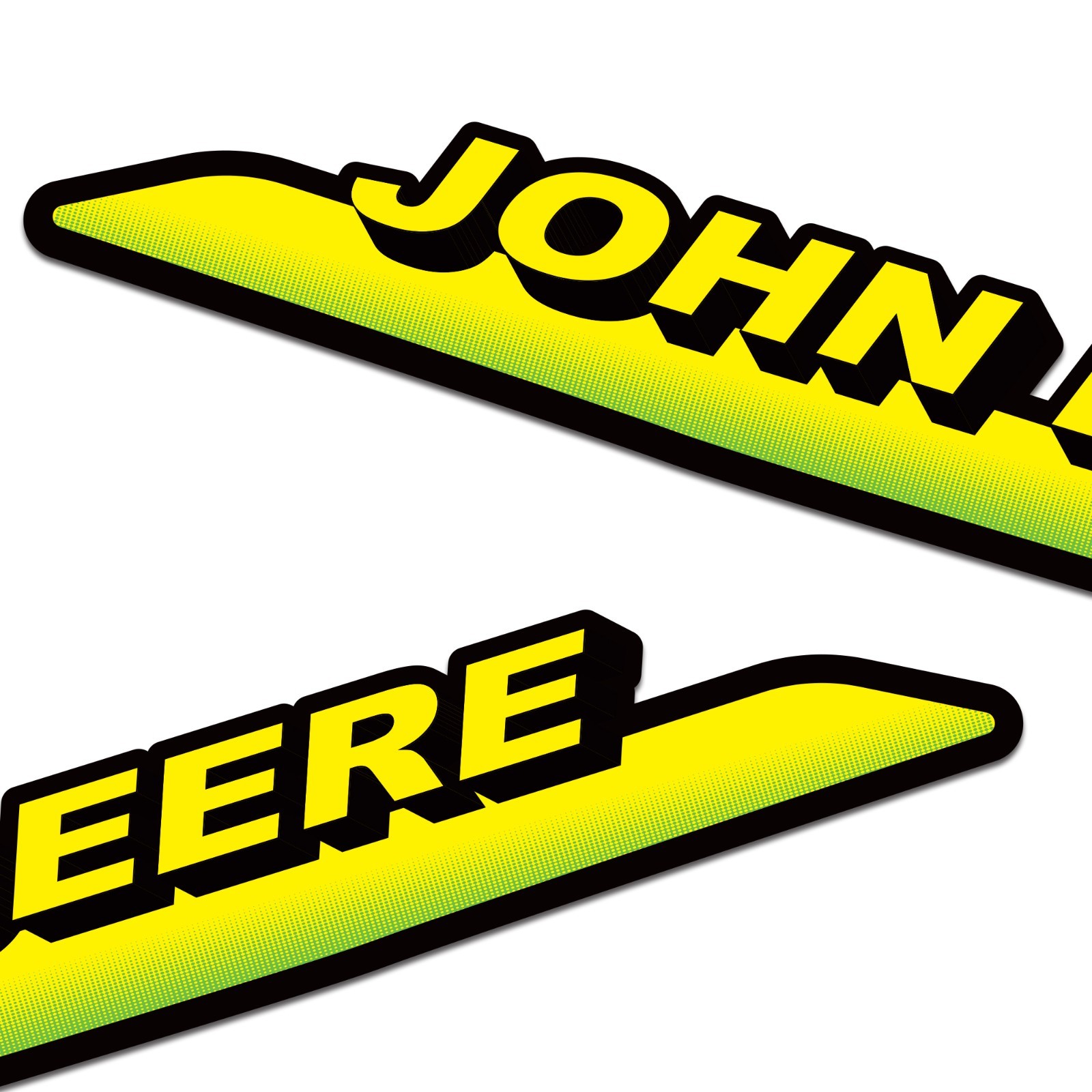 New Replacement Decal Set for John Deere 325 Lawn Tractor Hood Vinyl Sticker Kit