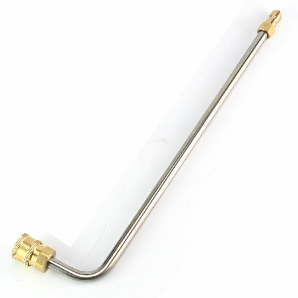 High Pressure Rod Washer Extension Gutter Rod Cleaner Wand Attachment Accessory