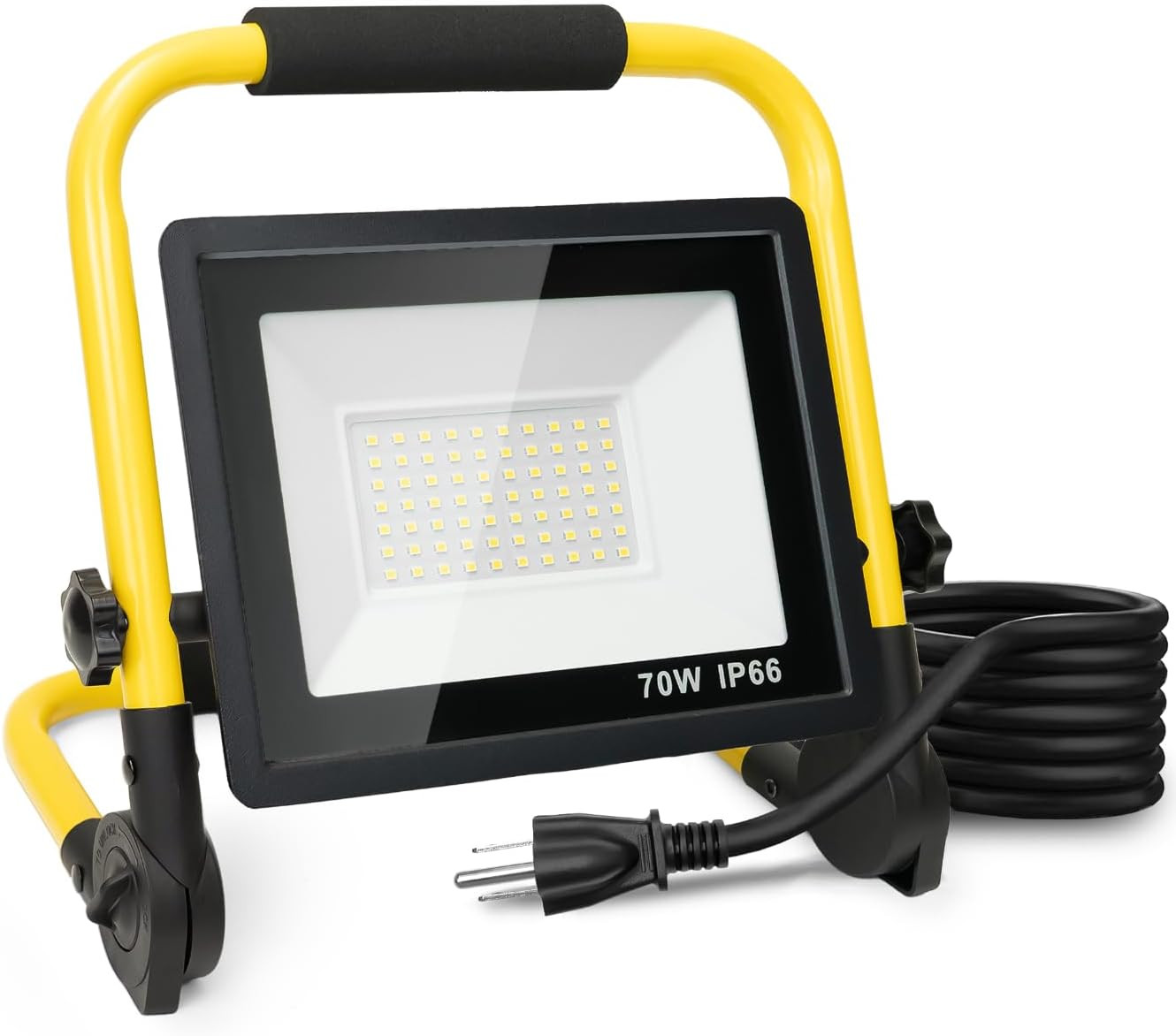 Luz De Trabajo LED 10000LM Portatil Con Cable 5FT IP66 Impermeable