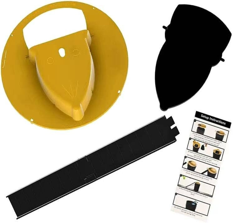 5 Gallon “Flip & Slide” Bucket Trap – Humane Mouse, Rat, Rodent Live Multi-Catch
