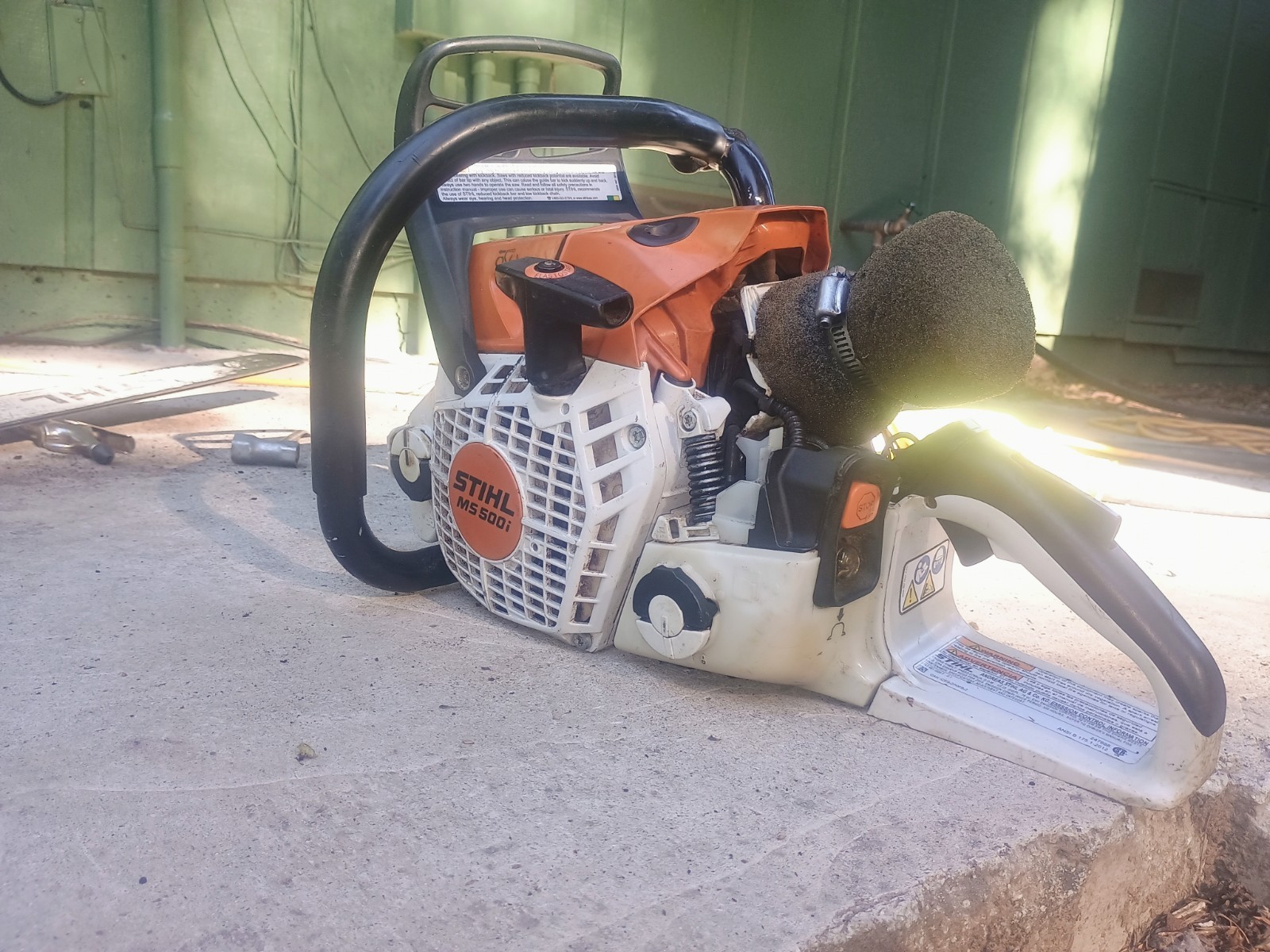 Stihl MS500i Fuel Injected West Coast Saw Used Chainsaw