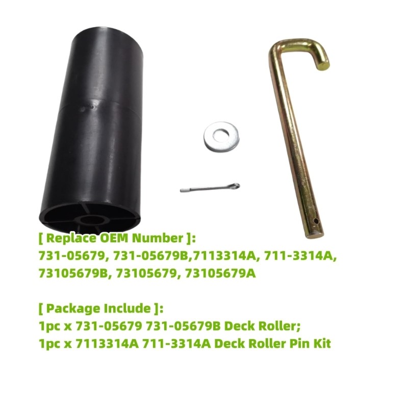 Heavy Duty Replacements Lawn Roller Assembly & Mounting Hardware